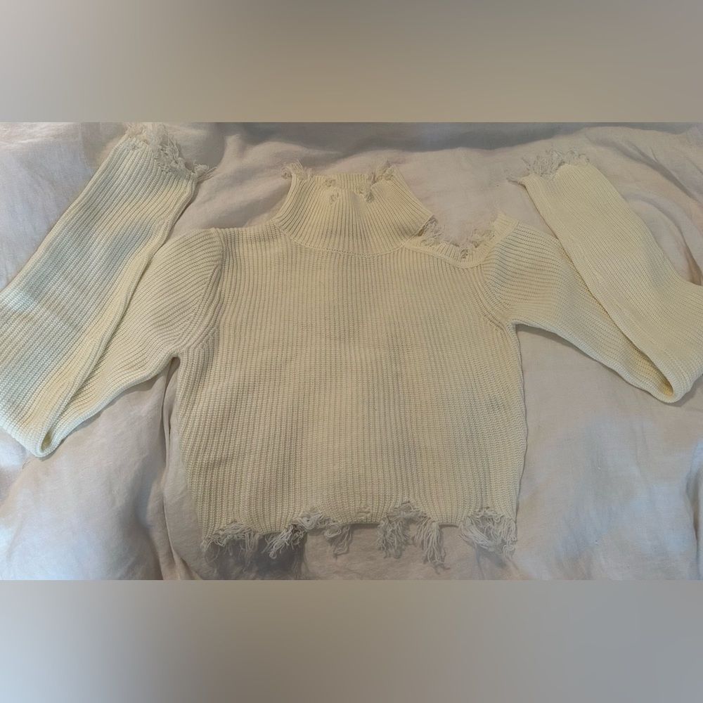 Never worn Cropped sweater